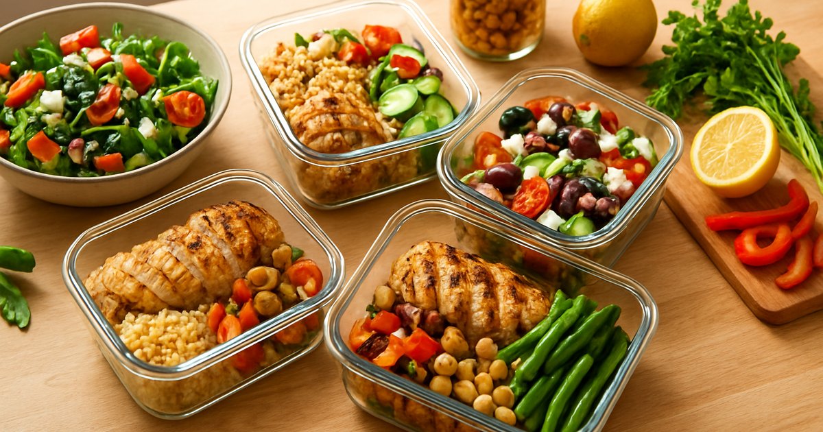 Kickstart Your Week with a Mediterranean Diet Meal Prep