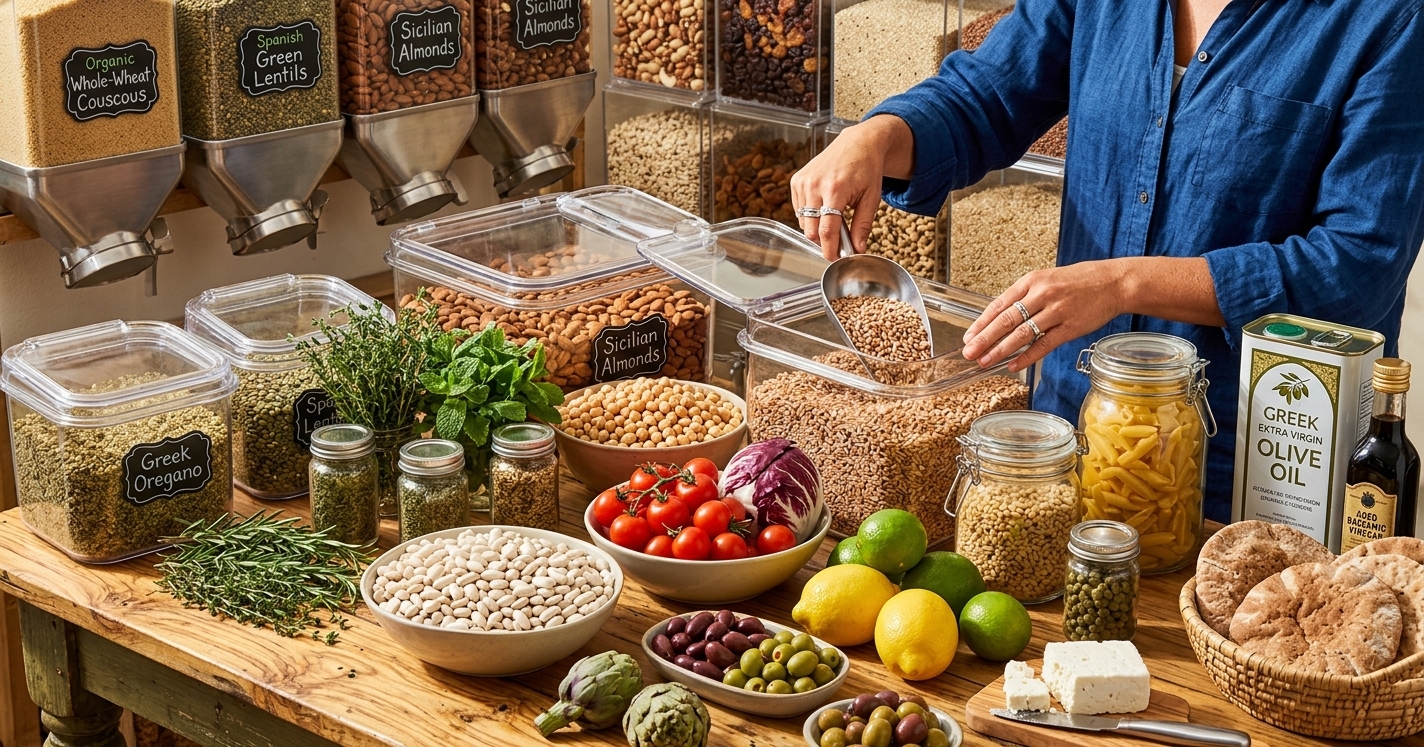 Top 10 Mediterranean Pantry Staples for Quick, Budget-Friendly Meals