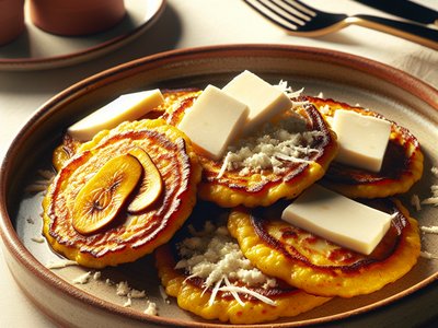 Arepas de Choclo (Sweet Corn Arepas)