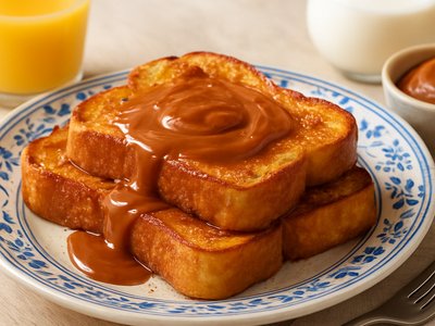 Argentinian Dulce de Leche French Toast