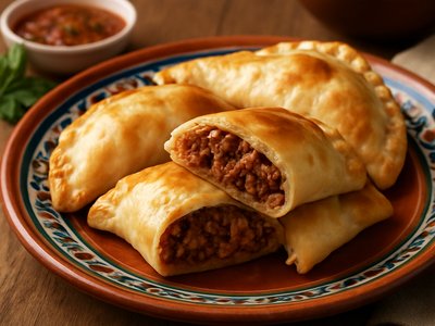 Argentinian Empanadas with Spicy Beef Filling