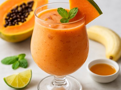 Caribbean Papaya Smoothie