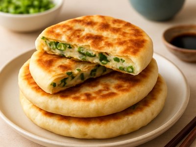 Chinese Stuffed Flatbread