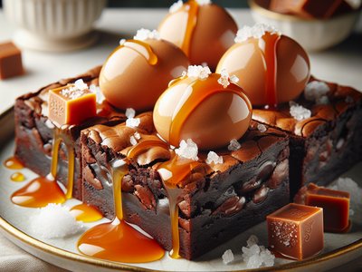 Decadent Fudge Brownies with Sea Salt