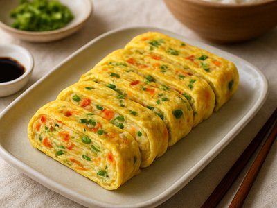 Gyeran Mari (Korean Rolled Omelette)