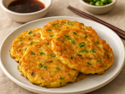 Korean Savory Pancakes (Jeon)