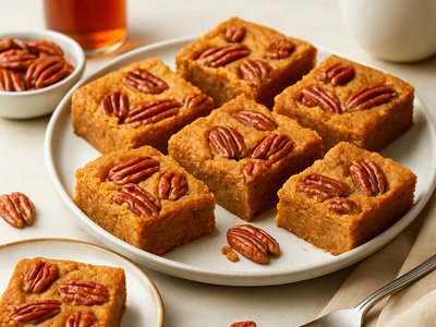 Maple Pecan Blondies