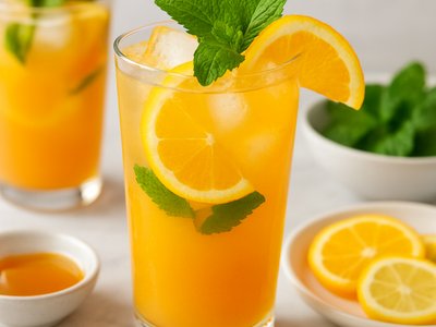 Mediterranean Citrus Mint Cooler