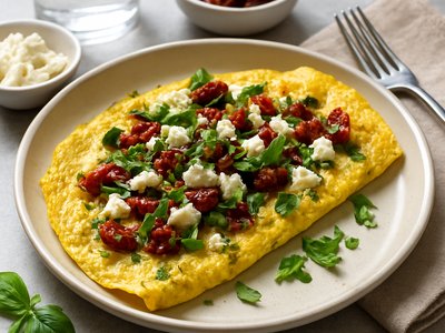 Mediterranean Herb Omelette