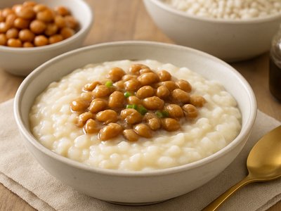 Natto Sweet Rice Pudding