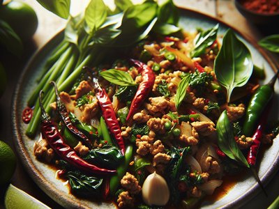 Pad Kra Pao (Thai Basil Stir-Fry)