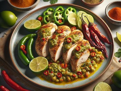 Lemon Garlic Peruvian Chicken