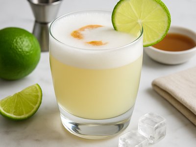 Pisco Sour - Traditional Chilean Cocktail