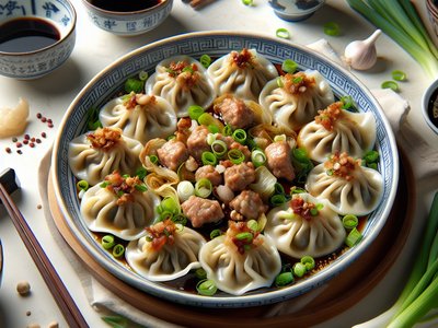 Spicy Szechuan Dumplings