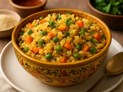 Spiced Vegetable Upma
