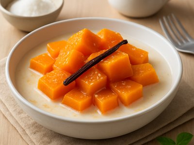 Thai Pumpkin in Syrup