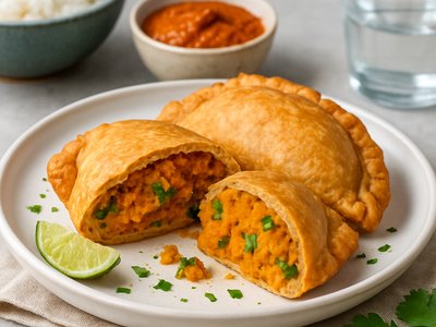 Thai Spicy Sweet Potato Curry Puff